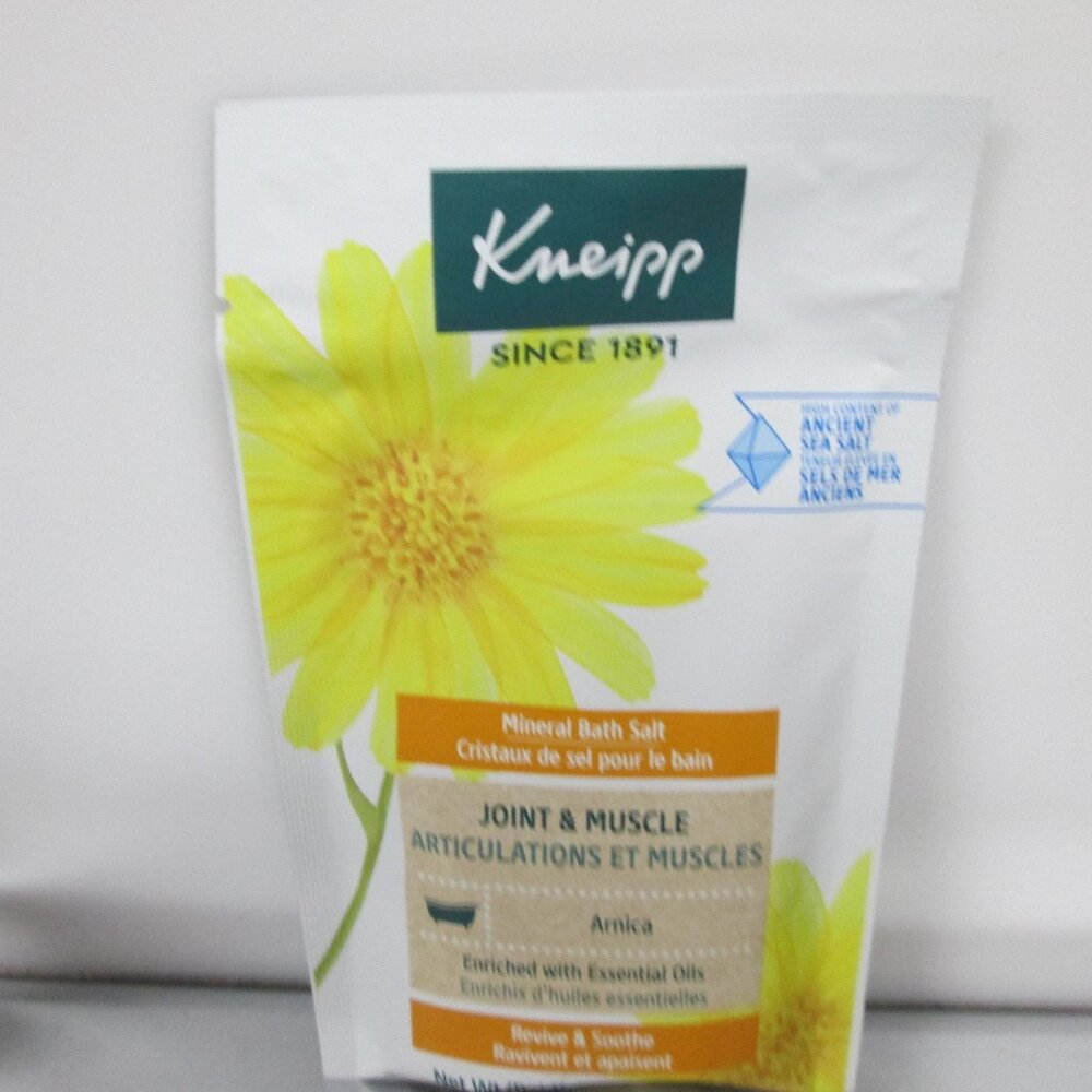 Kneipp Joint & Muscle Mineral Bath Salt Treatment for Bath Revive & sooth
